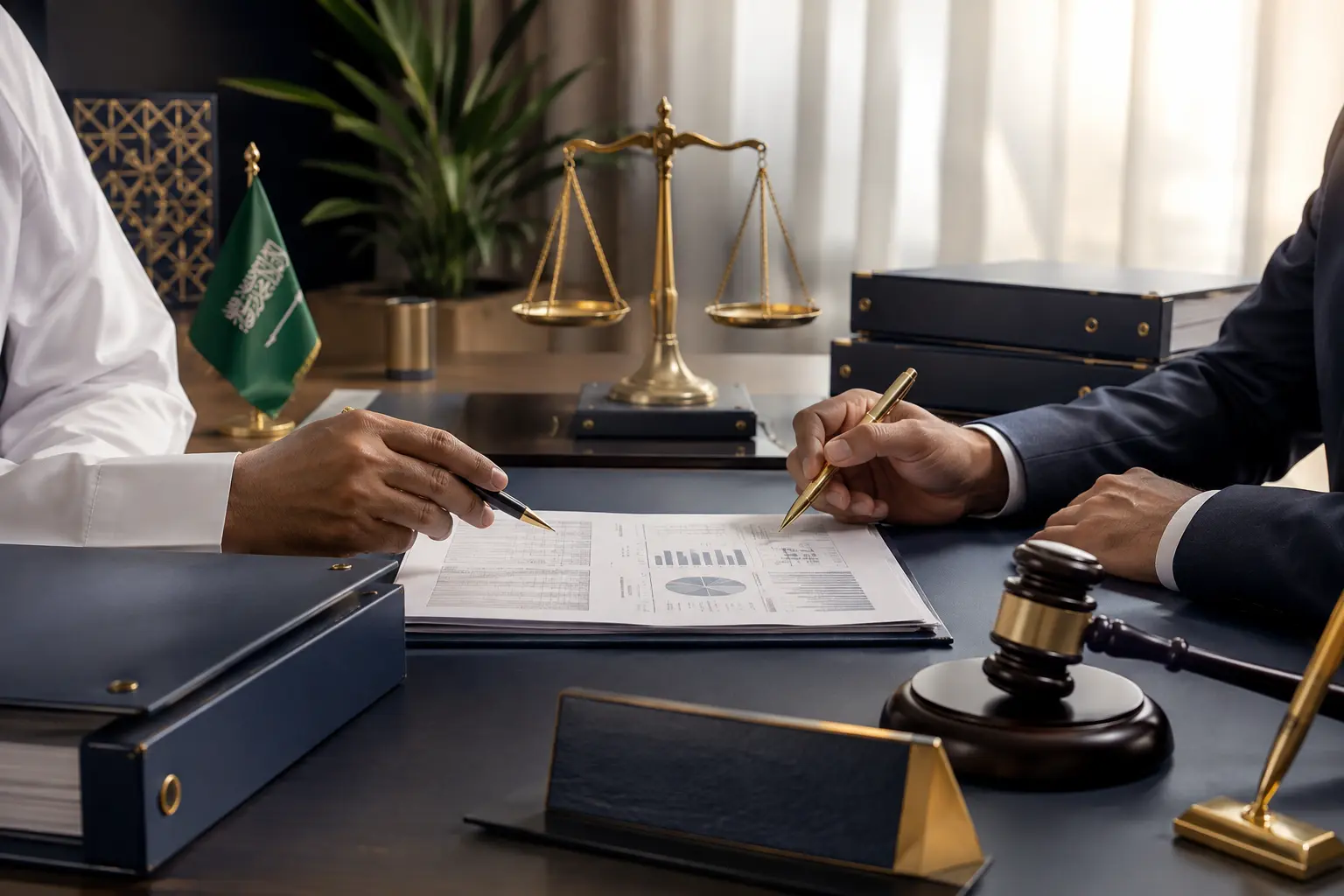 خدمات القضايا القانونية والزكوية والضريبية